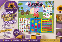 Load image into Gallery viewer, Learning Board Banner