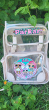 Load image into Gallery viewer, Clear Bookbag Decor
