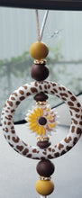 Load image into Gallery viewer, Wild West Sunflower Car Charm

