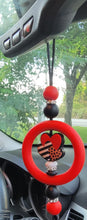 Load image into Gallery viewer, Red Heart Car Charm
