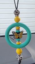 Load image into Gallery viewer, Yellow Butterfly Car Charm
