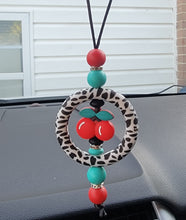 Load image into Gallery viewer, Cherry Cowgirl Car Charm
