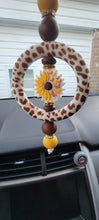 Load image into Gallery viewer, Wild West Sunflower Car Charm
