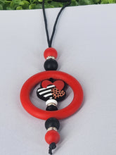 Load image into Gallery viewer, Red Heart Car Charm
