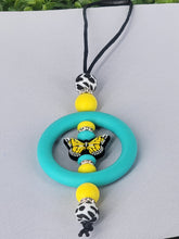 Load image into Gallery viewer, Yellow Butterfly Car Charm
