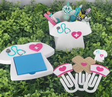 Load image into Gallery viewer, 3D Healthcare Desk Accessory Set
