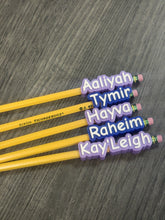 Load image into Gallery viewer, Personalized Name Pencil Topper
