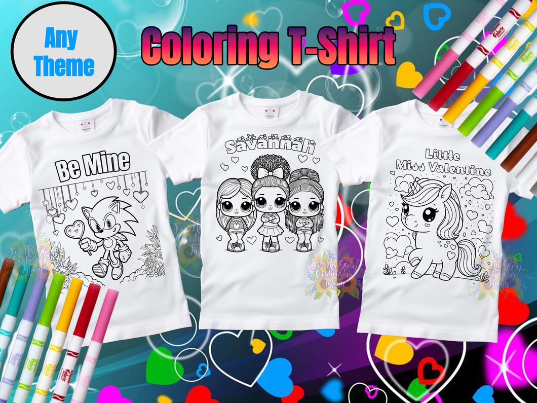 Coloring T-Shirt