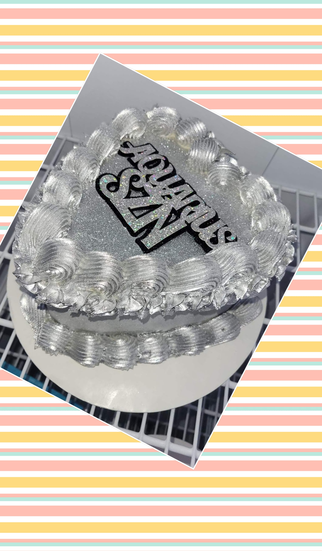 Heart Cake Topper