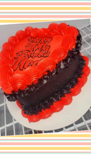 Load image into Gallery viewer, Heart Cake Topper
