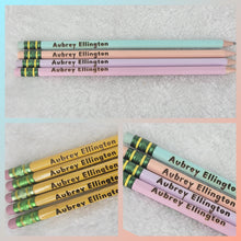 Load image into Gallery viewer, Engraved Personlized Pencils
