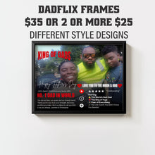 Load image into Gallery viewer, DAD FRAME/CARD
