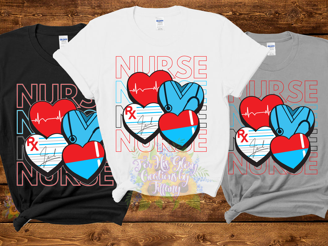 Nursing Heart Shirt