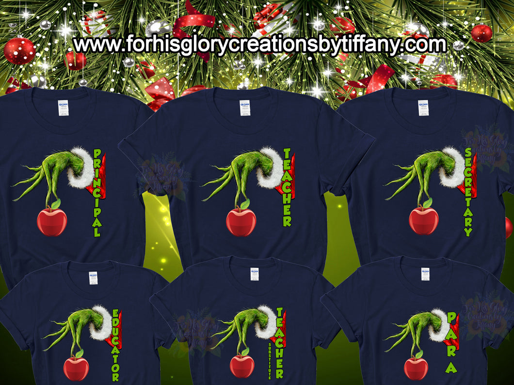 School Christmas Shirts