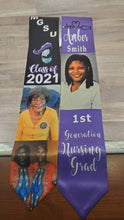 Load image into Gallery viewer, Custom Senior Number Graduation Stole
