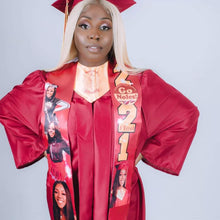 Load image into Gallery viewer, Custom Senior Number Graduation Stole
