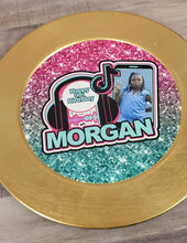 Load image into Gallery viewer, Custom Plate &amp; Charger Inserts
