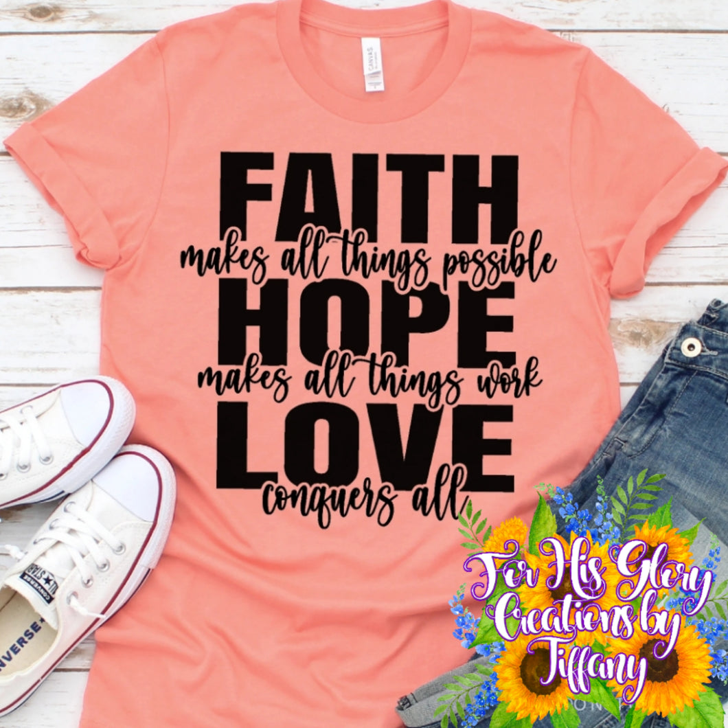 Faith Hope Love