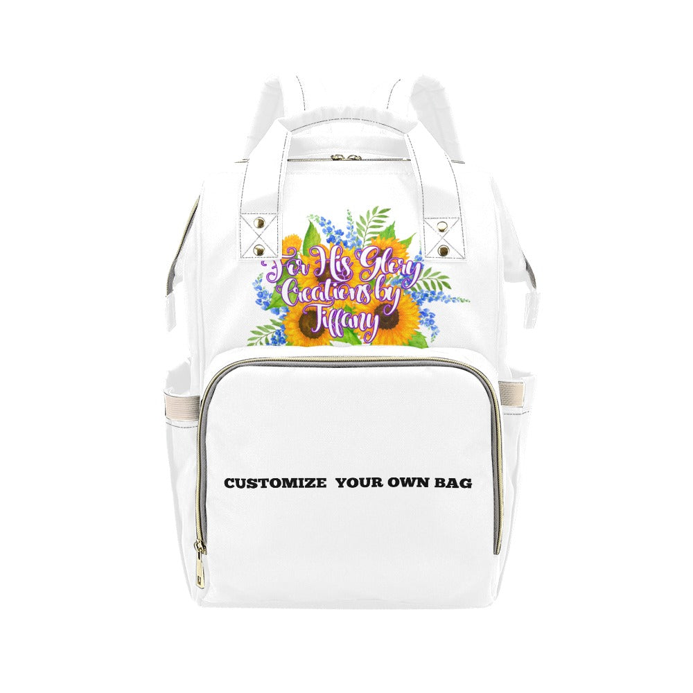 Customized Diaper/Book Bag