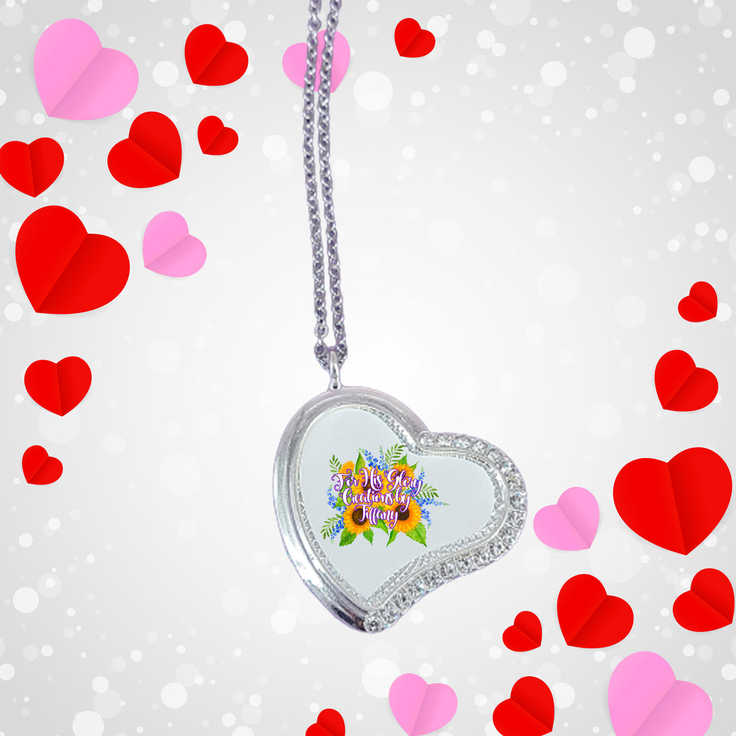 Bling Heart Necklace