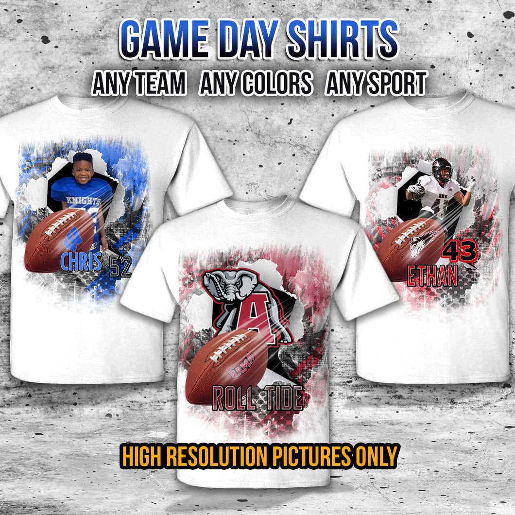 Ripped & Busted Game Shirt